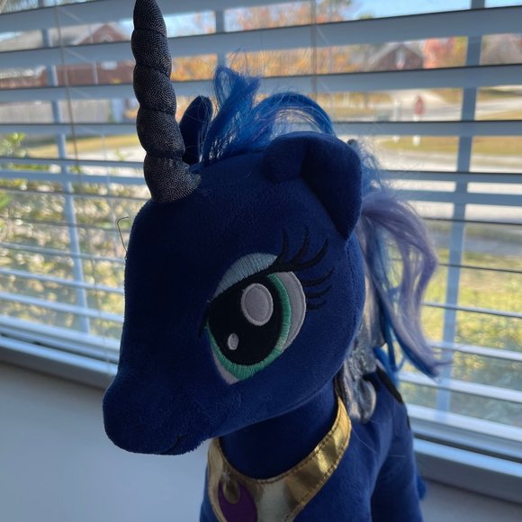 Build a Bear My Little Pony Dark Blue Princess Luna Plush - Picture 3 of 14